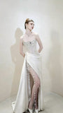 Sweetheart Wedding Dresses Bridal Gown Sparkly Beading 20th Birthday Outfits For Teens HZ0311