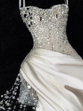 Sweetheart Wedding Dresses Bridal Gown Sparkly Beading 20th Birthday Outfits For Teens HZ0311