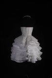Cute Ball Gown Sweetheart White Satin With Lace Short 18th Birthday Dress Homecoming Dresses Cocktail Gown HZ0311