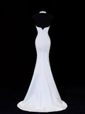 Timeless Wedding Gowns Dresses Romantic Mermaid Halter Pearls for Bride With Beadings White Petite/Plus Size Bridal Gown For Women HZ0311