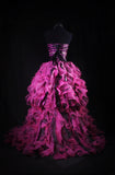 Ball Gowns Prom Dress Aesthetic Sweetheart Hot Pink 1950s Style Impress Long Prom Dresses Party Formal Gowns HZ0311