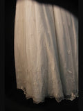 Retro 1950s Wedding Dresses for Bride Ball Gown Boat With Short Sleeves Tulle Petite/Plus Size Bridal Gowns for Summer Wedding HZ0311