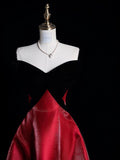 Princess Ball Gown Sweetheart Red Long Prom Dresses Impress 16 Birthday Outfits Prom Gown HZ0311